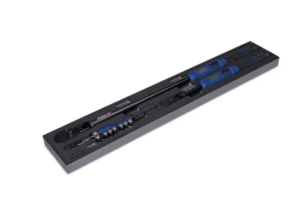 3 pc 1/4, 3/8 and 1/2" Drive Flex-Head TechAngle® Torque Wrench Set with PRO-FI™ Organization (Power Blue)