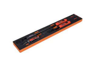 3 pc 1/4, 3/8 and 1/2" Drive Flex-Head TechAngle® Torque Wrench Set with PRO-FI™ Organization (Orange)