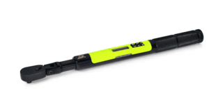 1/4" Drive Flex-Head TechAngle® Micro Torque Wrench (15–300 in-lb) (Black Oxide/Hi Viz)
