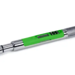 1/4" Drive Flex-Head TechAngle® Micro Torque Wrench (15–300 in-lb) (Green)