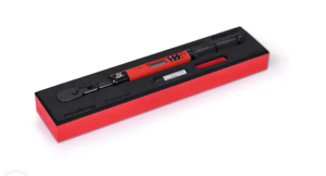 1/4" Drive Flex-Head TechAngle® Micro Torque Wrench with PRO-FI™ Organization (15–300 in-lb) (Red)