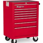 26" Eight-Drawer Single Bank Heritage Series Roll Cab (Red)