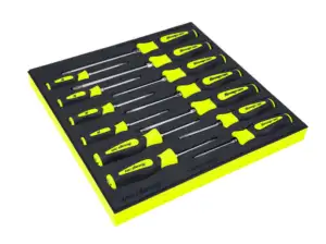 13 pc TORX® Instinct® Soft Grip Combination Screwdriver Set with PRO-FI™ Organization (Hi-Viz)