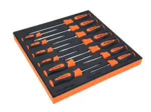 13 pc TORX® Instinct® Soft Grip Combination Screwdriver Set with PRO-FI™ Organization (Orange)
