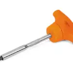 T-Handle Ratcheting Magnetic Standard Screwdriver (Orange)