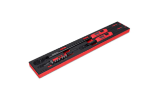 3 pc 1/4, 3/8 and 1/2" Drive Flex-Head TechAngle® Torque Wrench Set with PRO-FI™ Organization (Red)
