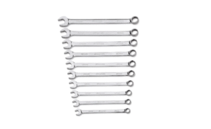 10 pc 12-Point Metric Flank Drive® Plus Combination Wrench Set (10–19 mm)