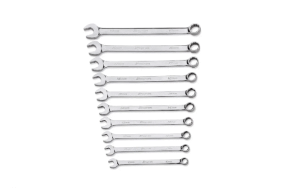 10 pc 12-Point Metric Flank Drive® Plus Combination Wrench Set (10–19 mm)