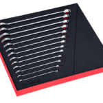 13 pc 12-Point Metric Flank Drive® Plus Combination Wrench Set with PRO-FI™ Organization (7–19 mm)