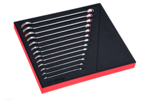 13 pc 12-Point Metric Flank Drive® Plus Combination Wrench Set with PRO-FI™ Organization (7–19 mm)
