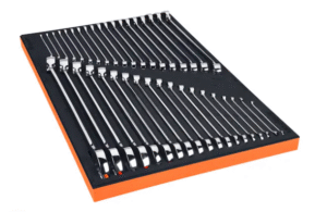 38 pc 12-Point Flank Drive® Plus Combination Wrench Master Set with PRO-FI™ Organization (Orange)