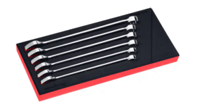 6 pc 12-Point Metric Flank Drive® Plus Combination Wrench Set with PRO-FI™ Organization (20–25 mm)