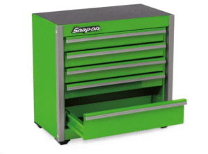 Five-Drawer Micro Roll Cab (Extreme Green)