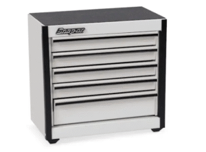 Five-Drawer Micro Roll Cab (White)