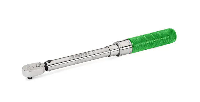 1/4" Drive High-Precision Torque Wrench (40-200 in-lb) (Green)