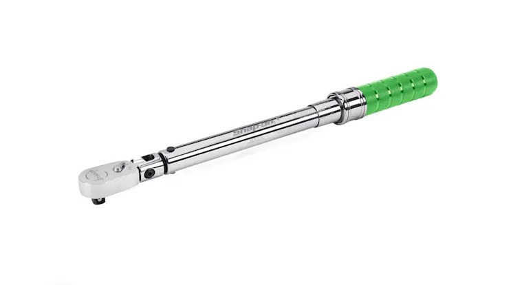 3/8" Drive Micro Adjustable Torque Wrench (5-75 ft-lb) (Green)