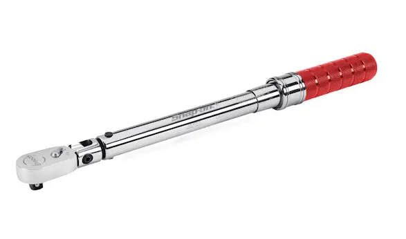3/8" Drive Micro Adjustable Torque Wrench (5-75 ft-lb) (Red)